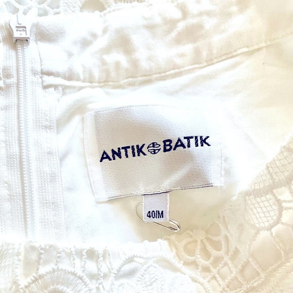 Antik Batik White Lace Mini Skit - Picture 11 of 12